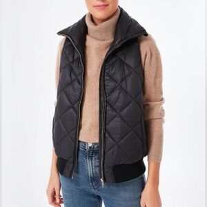 Tuckernuck Black Quilted Vest
